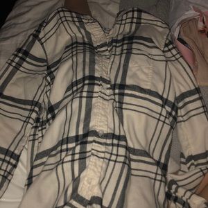 plad retro aesthetic shirt